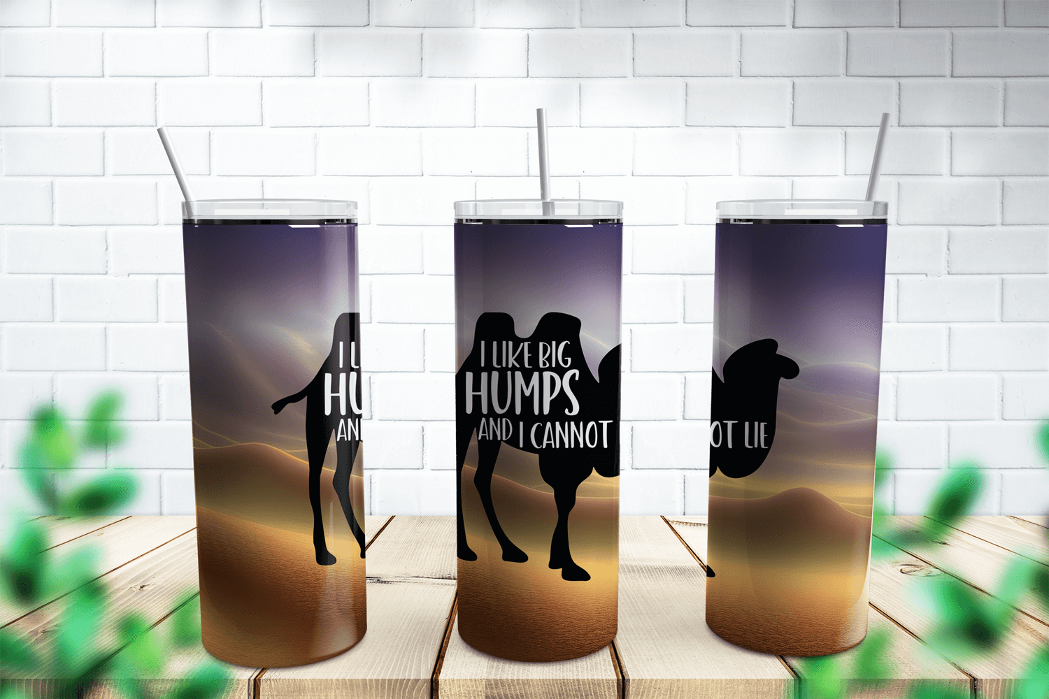 I Like Big Humps and I Cannot Lie Tumbler Wrap