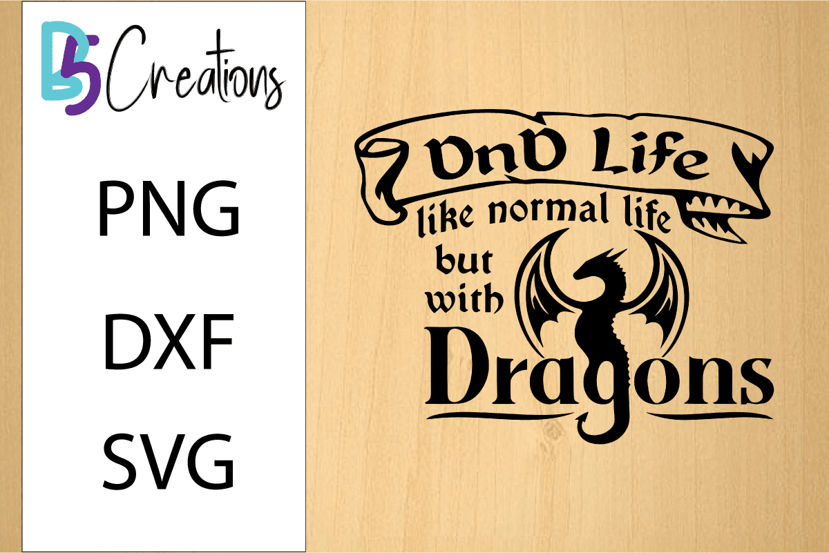 DnD Life SVG Design