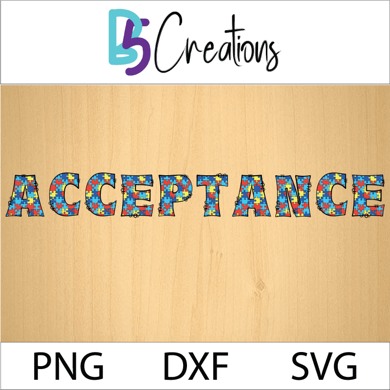Autism Acceptance SVG