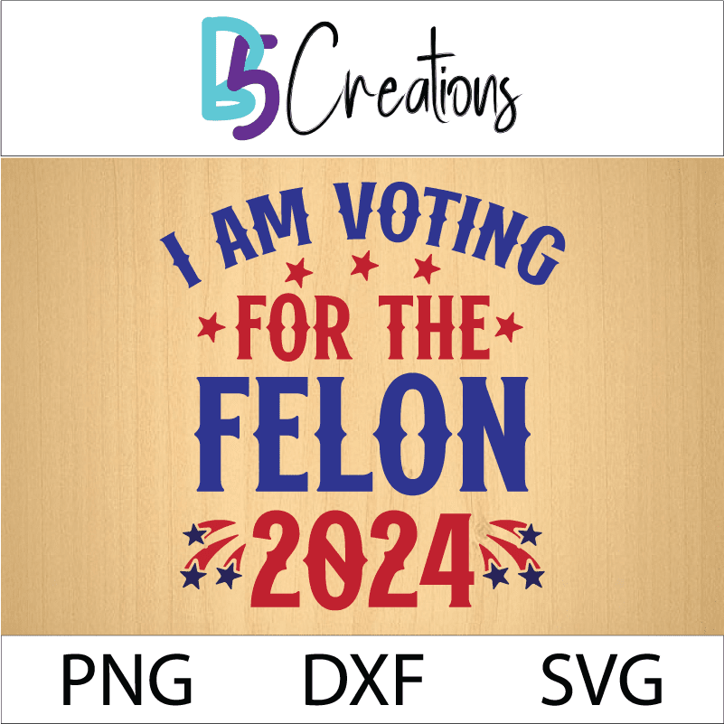 i am voting for the felon 2024